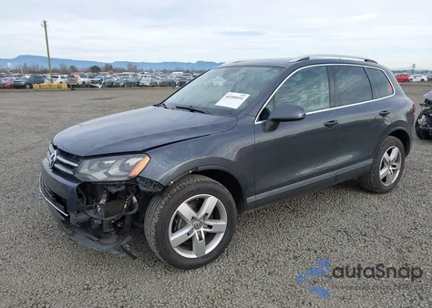 2012 Volkswagen Touareg Vr6 Lux z USA, uszkodzony, nr VIN WVGEF9BP4CD006623